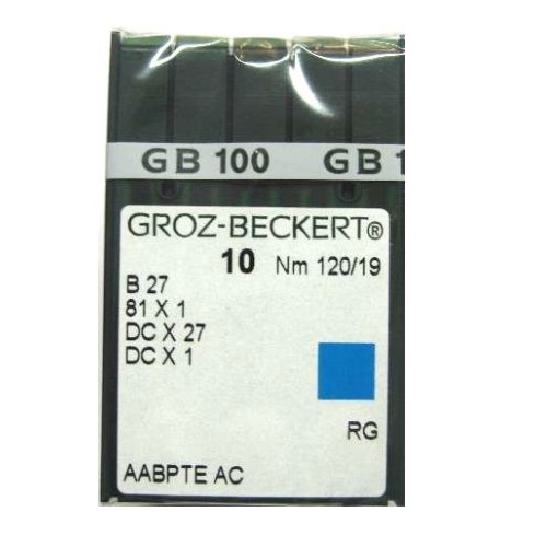 Игла Groz-beckert DCx27 RG (Bx27 RG) № 60/8