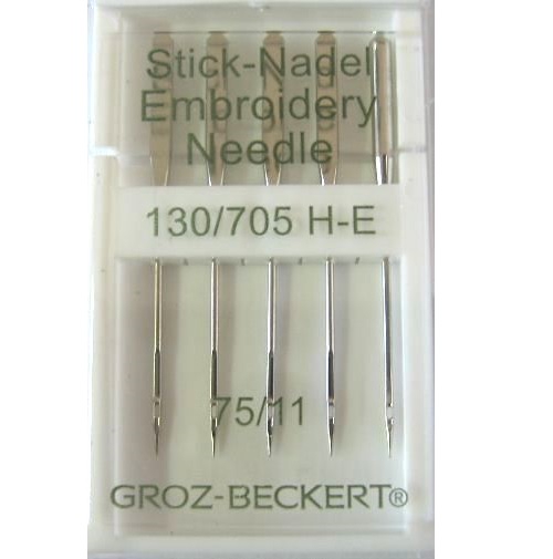 Игла Groz-beckert 130/705H-E № 90 (5 шт/уп)