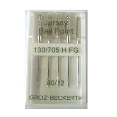 Игла Groz-beckert 130/705H FG № 80 (5 шт/уп)