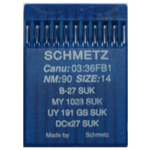 Иглы Schmetz DCx27 SUK №120/19