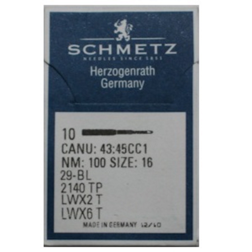 Игла Schmetz LWx6T № 100/16
