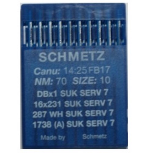 Игла Schmetz DBx1 SUK SERV7 № 70/10